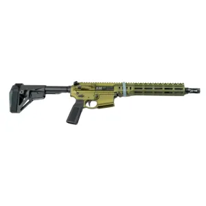 Sons of Liberty MK1 CAR Pistol, 5.56 NATO, 11.5\" P3 CL Barrel, 10.75\" MK1 Cable Management Rail, Anodized OD Green, Brace - MK1-CAR-556-115CL-PISTOL-A-ODG