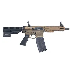 ATI Alpha Maxx ATIGAX5567MLCFDE30 Pistol 5.56 7.5\" 30+1 Semi-Auto FDE Threaded Barrel