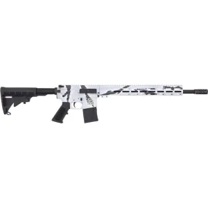Great Lakes Firearms GL15350 P-SNO AR15 Rifle 16\" NIT 5rd Pursuit Snow Camo