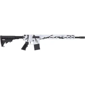 Great Lakes Firearms GL15450 P-SNO AR15 18\" NIT Barrel Pursuit Snow Camo