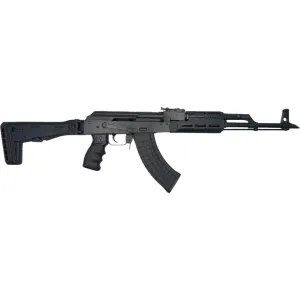 Pioneer Arms Forged Series AK-47 Sporter Rifle, UTG MLOK Handguard, UTG Adjustable/ Folding Stock, 7.62x39, S/A, 30 Rd Mag, Polish Mfg. POL-AK-S-FT-UTG