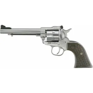 Ruger New Model Single-Six Convertible 0683 Revolver 22 LR/22 WMR 5.5\" 6rd Stainless Adjustable Sights