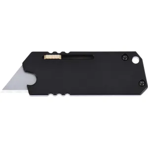 CRKT C.U.T. 9917 Utility Knife SK-5 Steel 0.62\" Satin Blade Titanium Handle