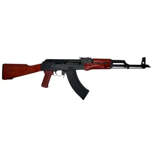 Pioneer Arms Forged Series AK-47 Sporter Rifle, Semi-Auto, Polish Red Laminated Wood Furniture,7.62x39 Cal, Optics Rail, 30rd, Muzzle Brake Polish Mfg