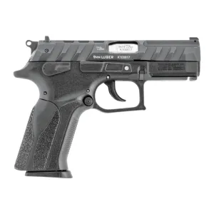 Grand Power P1 MK23 9mm Pistol 3.66\" 15Rd DA/SA Optics-Ready Black