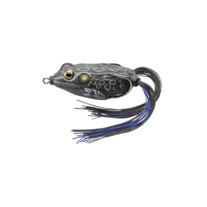 LIVETARGET Hollow Body Frog 2.25" Topwater Black/Black