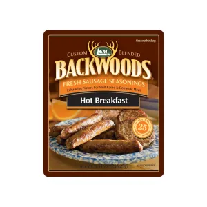LEM Backwoods Hot Breakfast Sausage Seasoning for 25 lbs