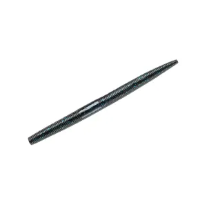 YUM Dinger 5" Bulk Soft Stickbait Black Blue Flake