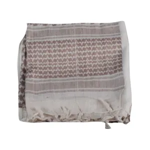 Voodoo Tactical Woven Coalition Desert Scarf Cotton Sand and Tan