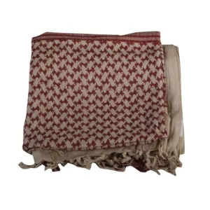 Voodoo Tactical Woven Coalition Desert Scarf Cotton Tan and Brown