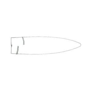 Duke #6 Bobcat and Coyote Hide Stretcher Steel Silver
