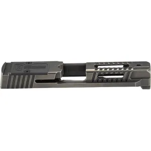 Ed Brown Fueled Match Slide M&P 2.0 9mm Luger Stainless Steel Stone Washed RMR Cut