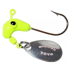 Road Runner Original Head 1/4oz Underspin Jighead Chartreuse 7PK