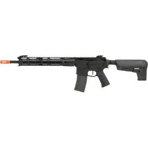 Krytac Full Metal Trident MKII-M SPR AEG Battery Powered Airsoft Rifle 6mm BB Full-Auto/Semi-Auto Black