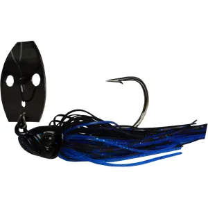 Picasso Aaron Martens Shock Blade Bladed Jig Black/Blue Shower 3/8 oz