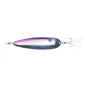 Nichols Lures Lake Fork Flutter Spoon 4 Purple Threadfin