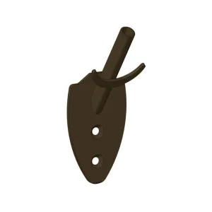 Skull Hooker Flush European Mount Bracket Brown