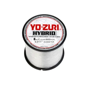 Yo-Zuri Hybrid Fluorocarbon Fishing Line 8lb 600yd Clear