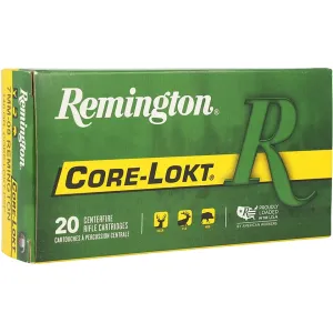 Remington Core-Lokt 7mm-08 Remington Ammo 140 Grain Jacketed Soft Point Case of 200 (10 Boxes of 20)