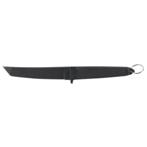 Cold Steel FGX CAT Tanto Fixed Blade Knife 6" Tanto Point Grivory (Fiberglass Reinforced Plastic) Black Blade Kraton Handle Black