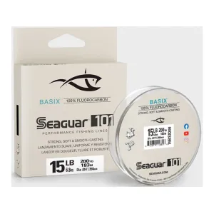 Seaguar BasiX Fluorocarbon Fishing Line 8lb 200yd Clear