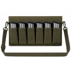 MidwayUSA Double Stack Pistol 6 Magazine Pouch Olive Drab