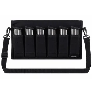 MidwayUSA Double Stack Pistol 6 Magazine Pouch Black