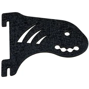 Skull Hooker Trophy Tree Arm European Mount Bracket Black