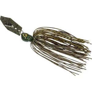 Z-Man Chatterbait Elite EVO Bladed Jig Green Pumpkin 3/8 oz