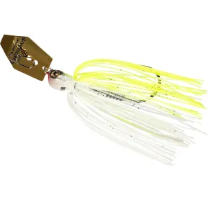 Z-Man Chatterbait Elite EVO Bladed Jig Chartreuse/White 3/8 oz