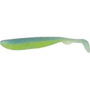 Duckett Baits BD Subtle Tail Swimbait 6" Chartreuse Blue Back