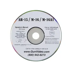 Gun Video "AR-15 Operators Manual" CD-ROM