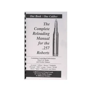 Loadbooks USA 257 Roberts Reloading Manual