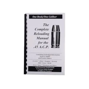 Loadbooks USA 45 ACP Reloading Manual