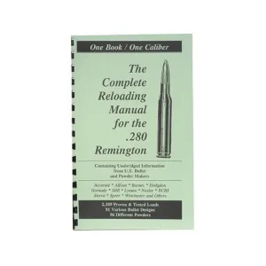 Loadbooks USA 280 Remington Reloading Manual