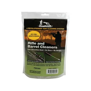 RamRodz Cotton Barrel and Breech Cleaning Swabs .223/5.56mm Calibers 600PK