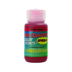 Spike-It Mr. Crappie Color Scents Dye Slabalicious Monkey Blood