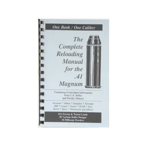 Loadbooks USA 41 Remington Magnum Reloading Manual
