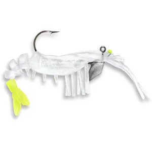 Egret Baits Vudu Glow Shrimp Swimbait 2 Glow /Chart Tail