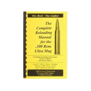 Loadbooks USA 300 Remington Ultra Magnum Reloading Manual