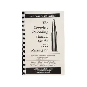 Loadbooks USA 222 Remington Reloading Manual