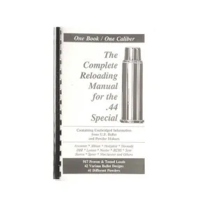 Loadbooks USA 44 Special Reloading Manual