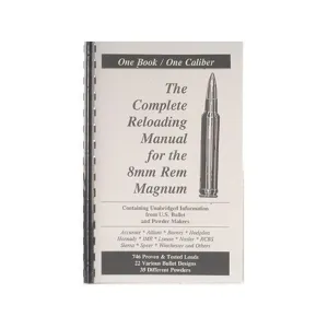 Loadbooks USA 8mm Remington Magnum Reloading Manual