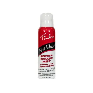 Tink's Hot Shot Power Scrape Starter Mist Deer Scent 3 oz Aerosol