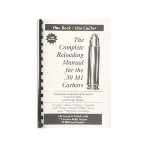 Loadbooks USA 30 Carbine Reloading Manual