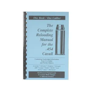 Loadbooks USA 454 Casull Reloading Manual