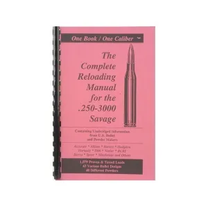 Loadbooks USA 250 Savage Reloading Manual