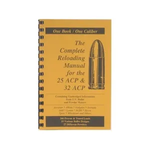 Loadbooks USA 25 and 32 ACP Reloading Manual