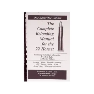 Loadbooks USA 22 Hornet Reloading Manual