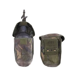Military Surplus British Canteen with Camo Cover Grade 2